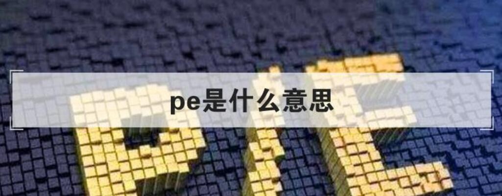 pe是什么意思