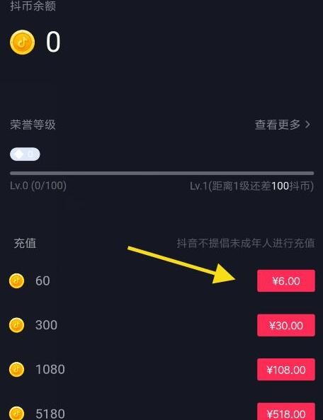 抖音怎么充值抖币