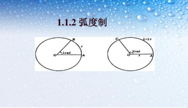 弧度制与角度制怎么转换