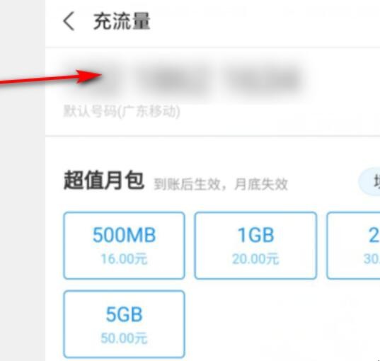 怎样用话费充流量
