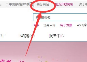 怎样进入移动积分商城